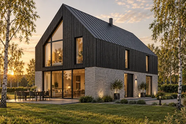Barnhouse i to etasjer etter standardhuset